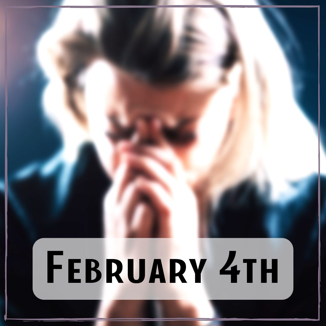 February 4th - someone visibly upset with their hands on their face