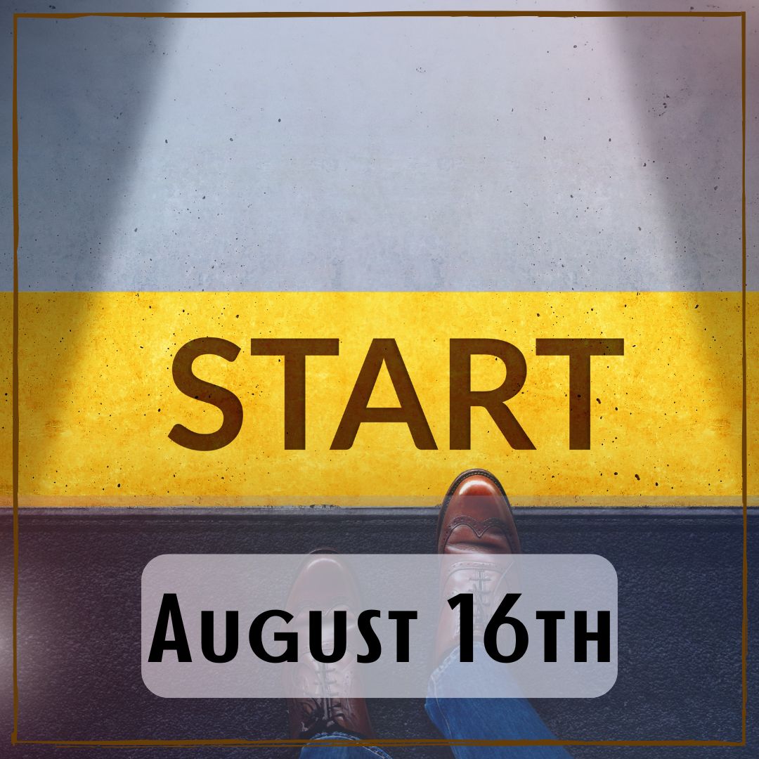 August 16th - a starting line