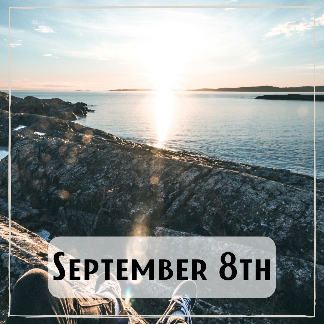 September 8th - a beach at sunrise