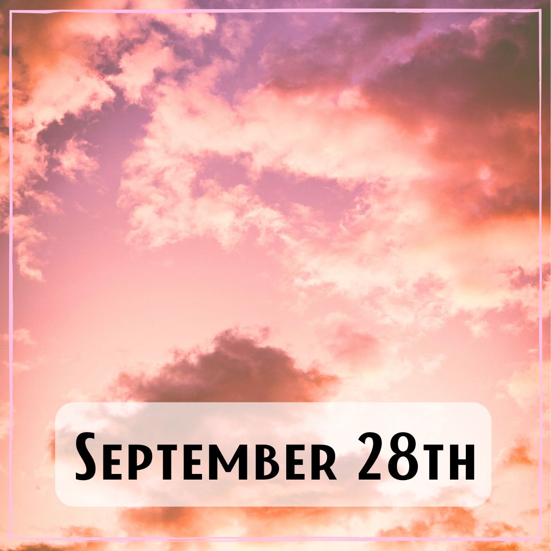 September 28th - pink clouds