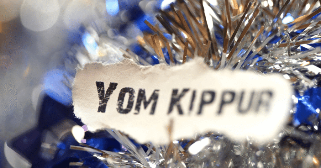 Yom Kippur and Sukkot