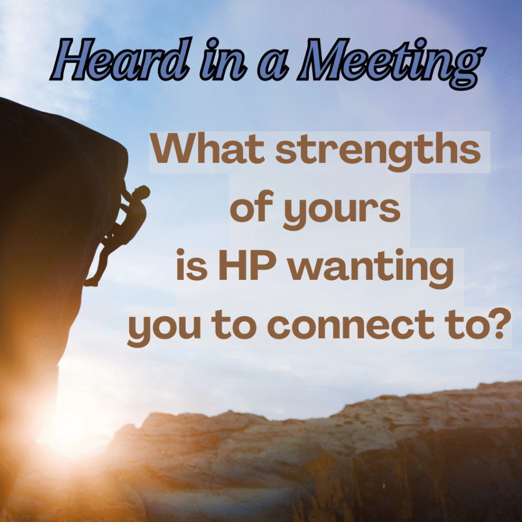 Heard in a Meeting