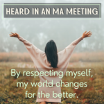 Heard in an MA Meeting