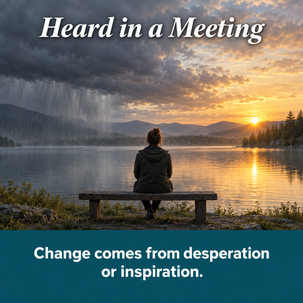 Heard in a Meeting